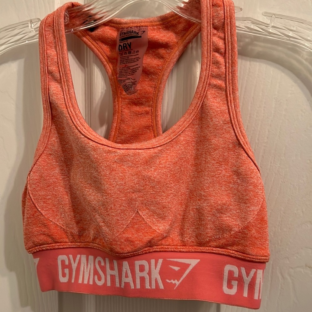 Gym shark sports bra size small